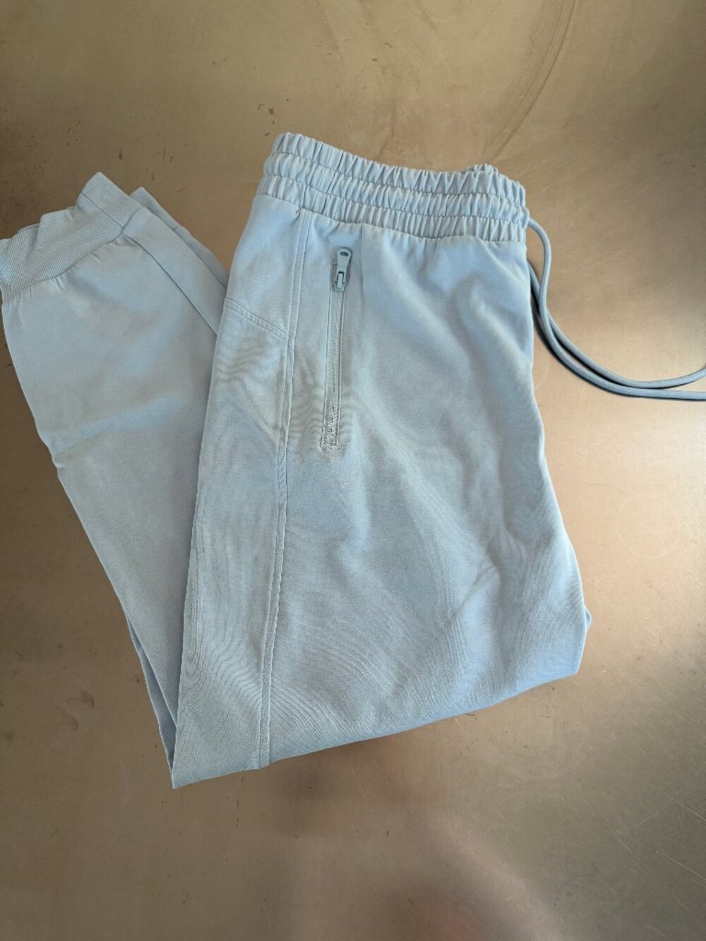 Old Navy Active Dynamic Fleece High-Rise Joggers — Size L - Lt. Blue